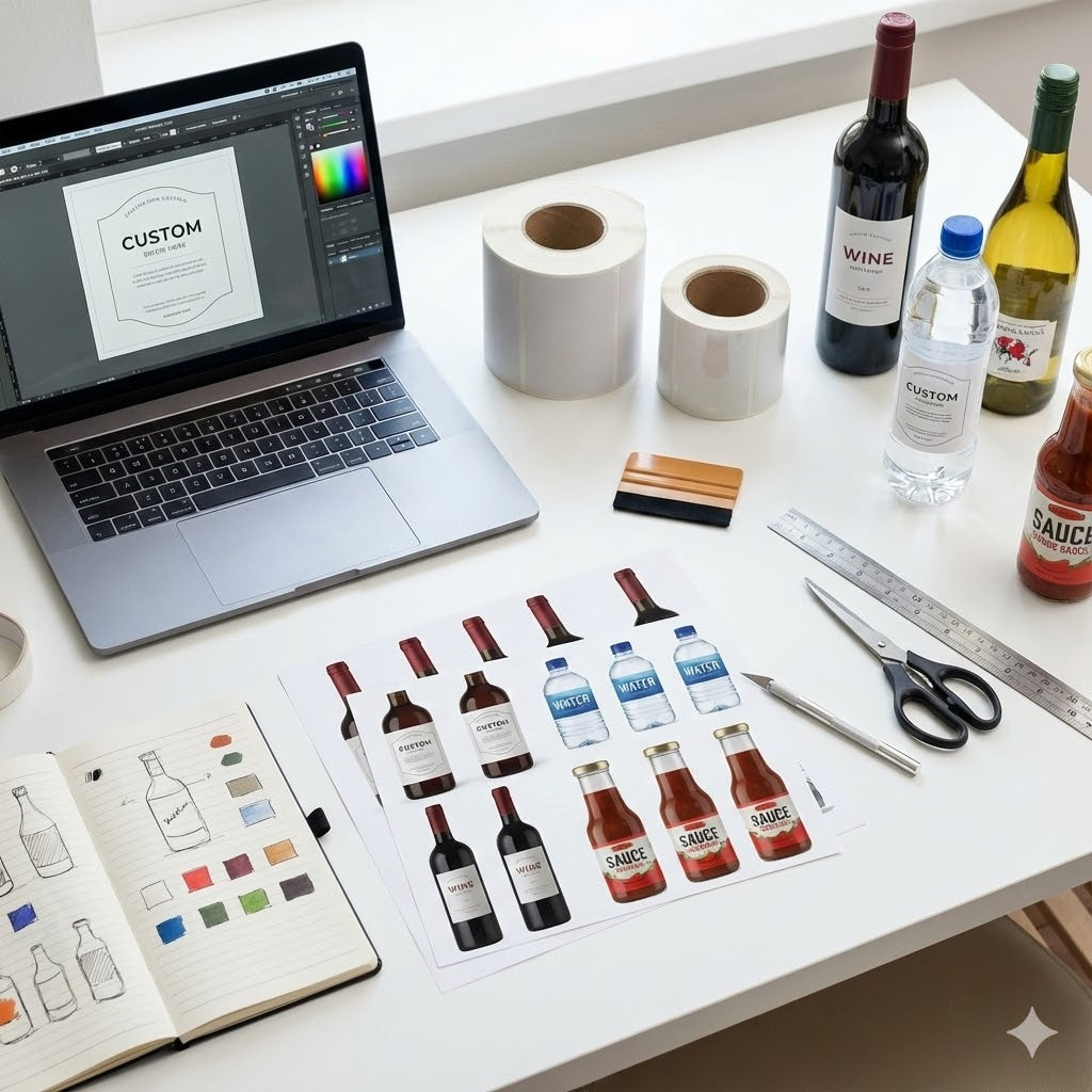 The Ultimate Guide to Custom Bottle Labels: Design, Materials, and Printing Essentials