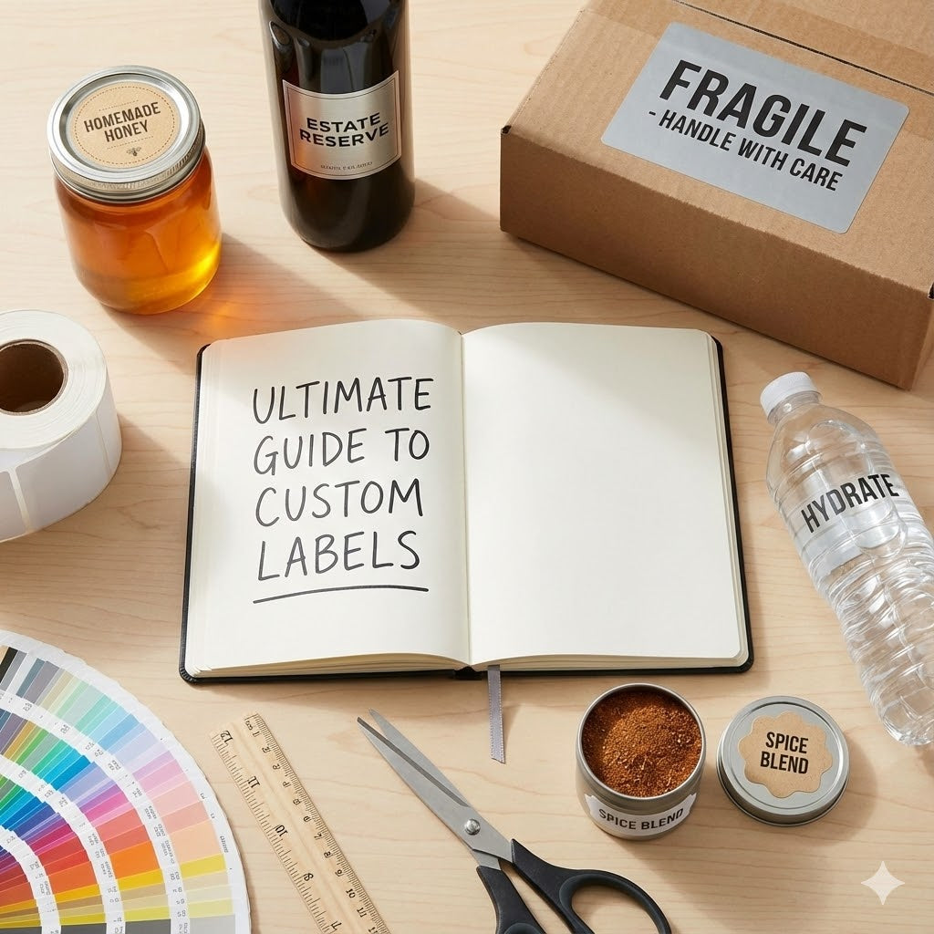 The Ultimate Guide to Custom Labels: Types, Design & Printing