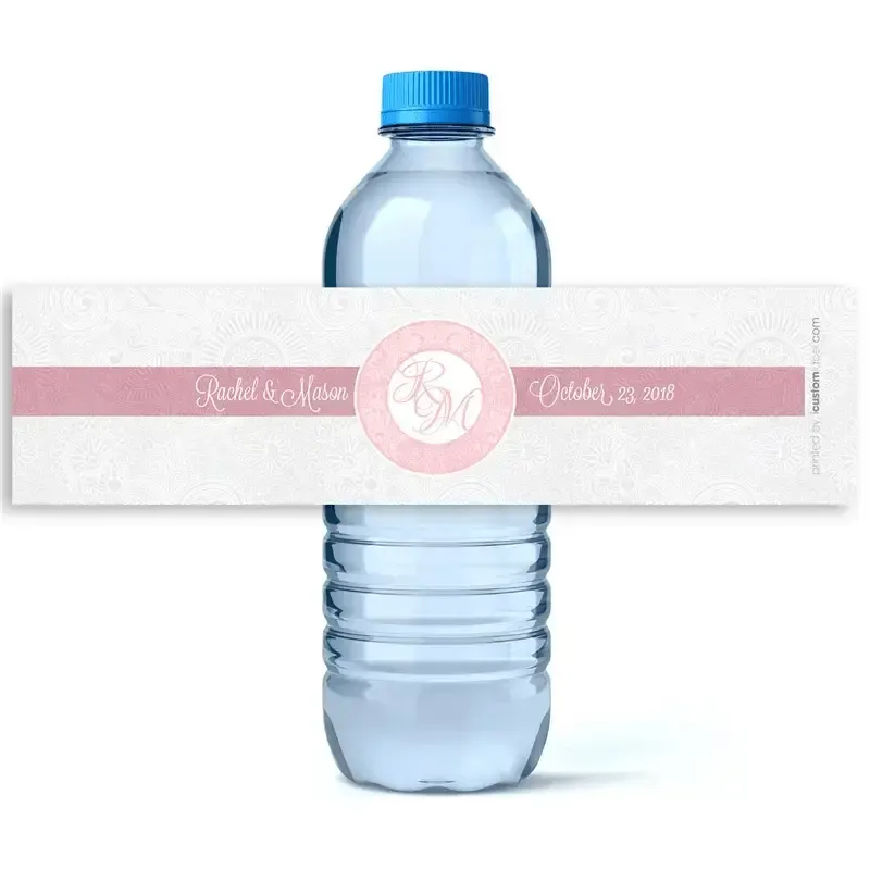 Wow Your Guests with Custom Water Bottle Labels - iCustomLabel