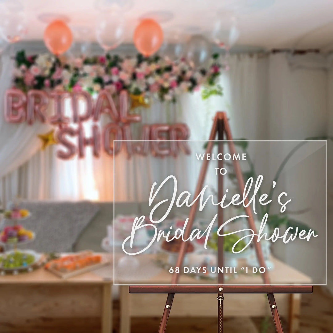 Bridal Shower Signs