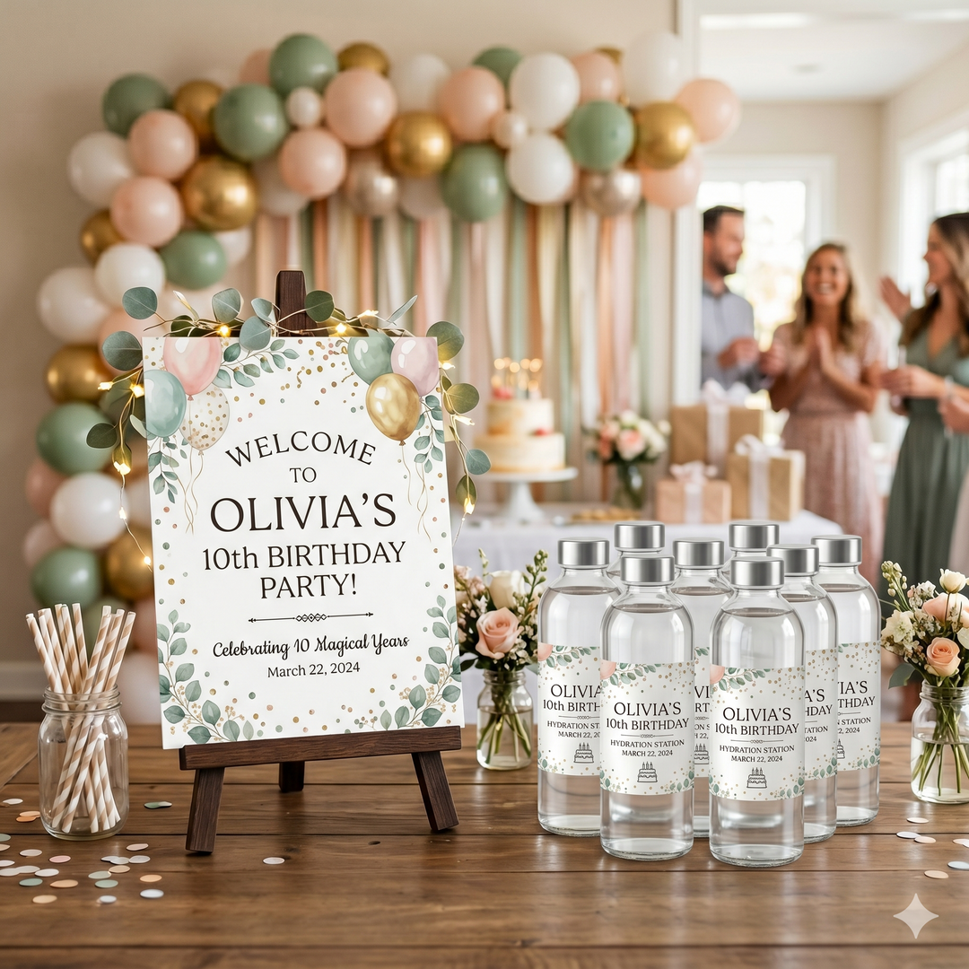 Custom Birthday Party Decorations & Personalized Party Supplies
