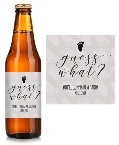 Baby Shower Beer and Soda Labels - iCustomLabel