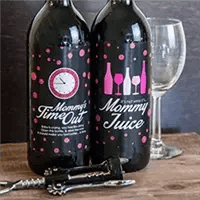 Baby Shower Wine Labels - iCustomLabel