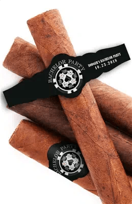 Bachelor Party Cigar Labels - iCustomLabel