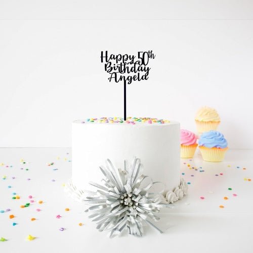 Birthday Cake Toppers - iCustomLabel