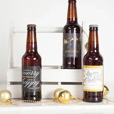 Christmas Beer Labels - iCustomLabel