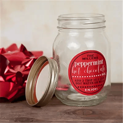 Christmas Canning Labels - iCustomLabel