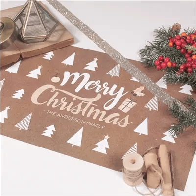 Christmas Placemats - iCustomLabel
