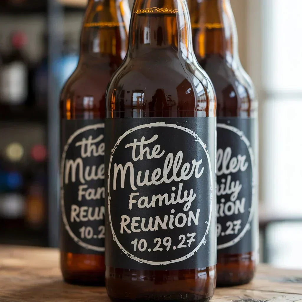 Custom Beer Labels: Personalized Beer Bottle Sticker & Label Printing Services