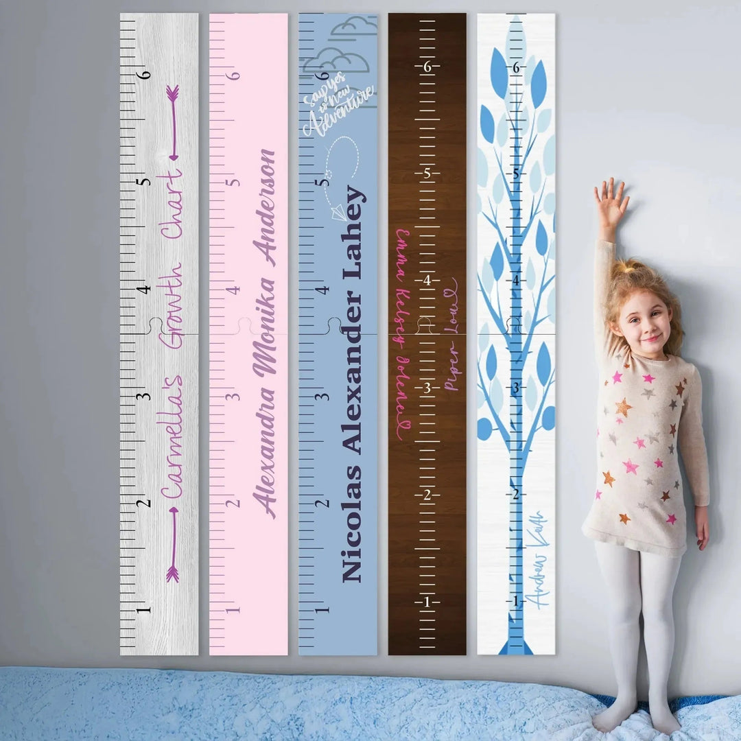 Custom Growth Charts – Personalized Height Charts for Kids - iCustomLabel