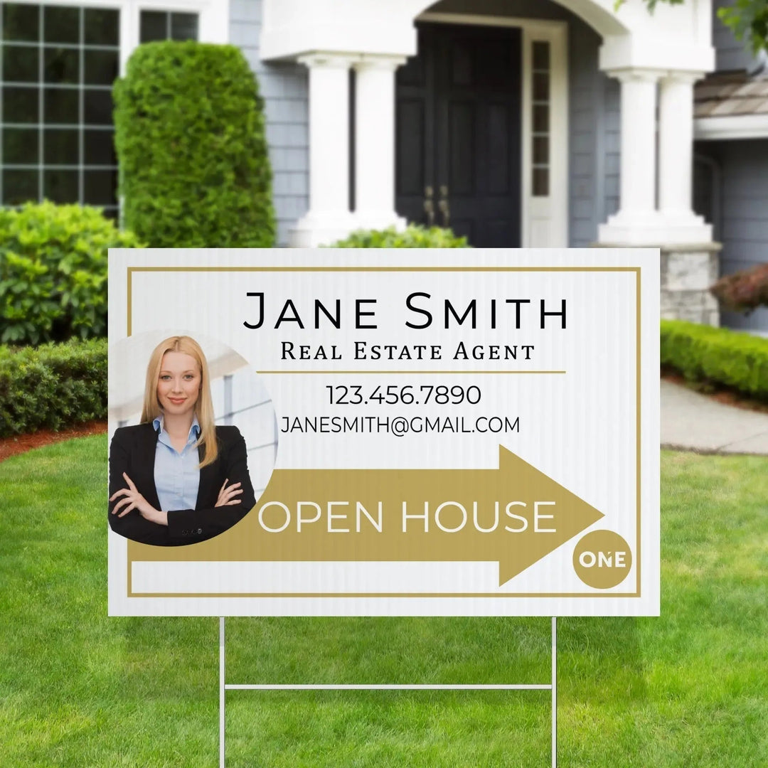 Custom Real Estate Yard Signs – Professional Realtor Signage - iCustomLabel