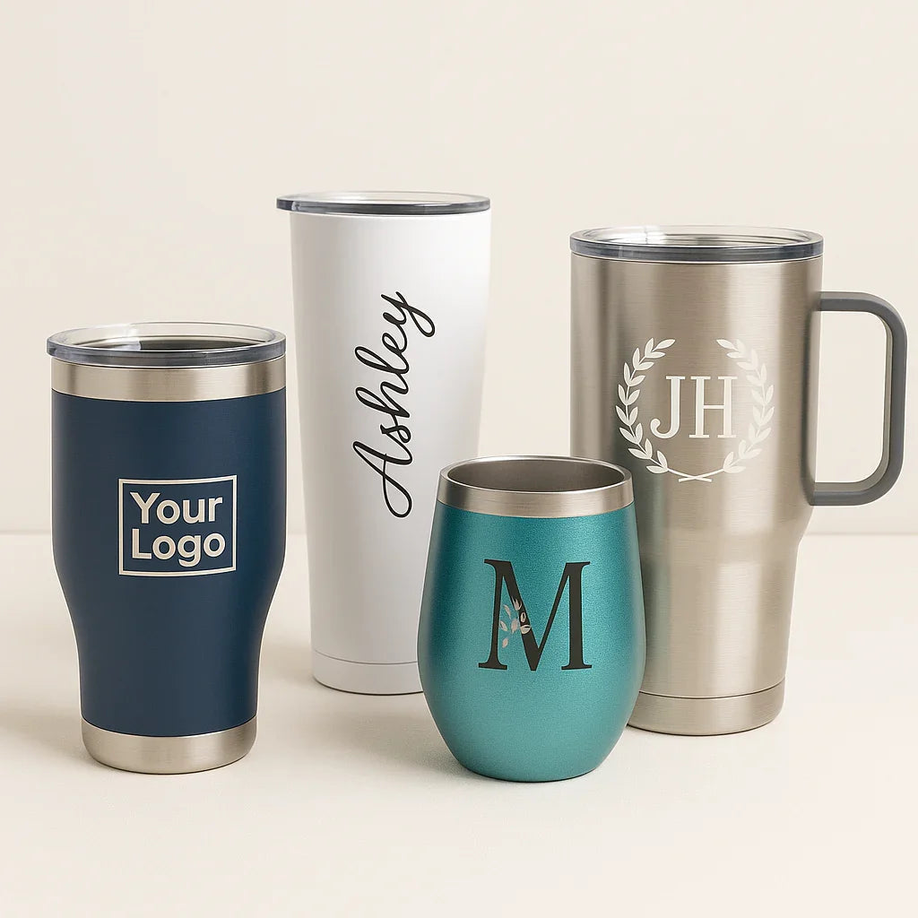 Custom Tumblers – Personalized Drinkware in Every Style & Shape - iCustomLabel