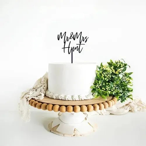 Wedding Cake Toppers | Custom & Personalized Cake Decor - iCustomLabel