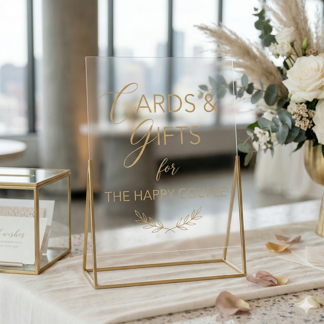 Wedding Table Signs | Elegant & Custom Table Décor for Receptions