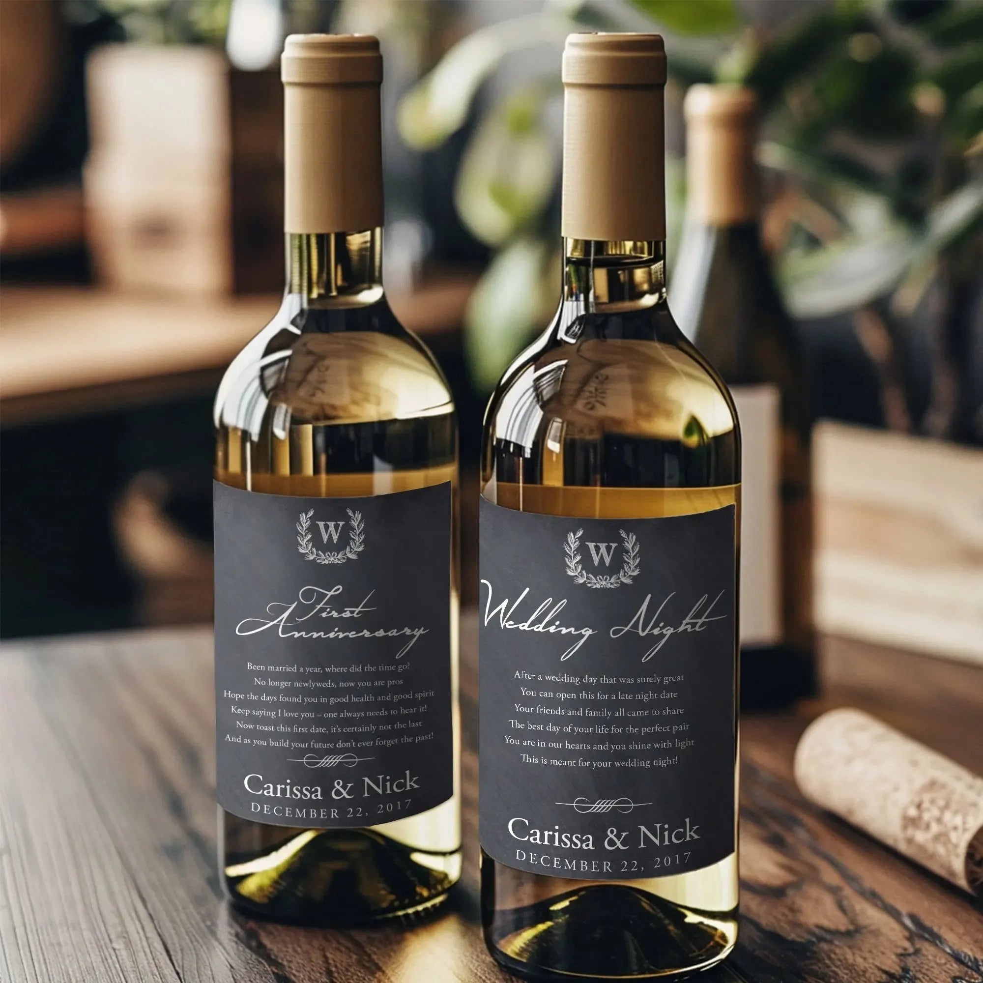 Custom Wine Labels – Custom Printed Personalized Custom Wine Bottle Labels