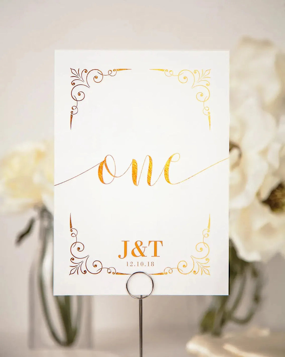 Wedding Table Numbers