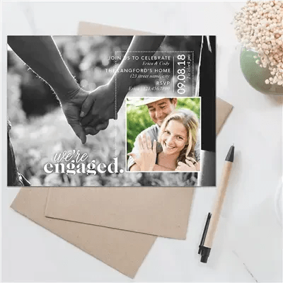 Engagement Invitations - iCustomLabel