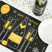 New Years Placemats - iCustomLabel