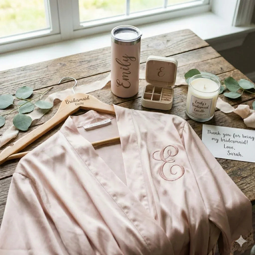 Personalized Bridesmaid Gifts - iCustomLabel