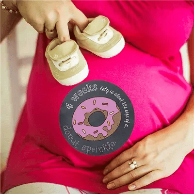 Pregnancy Belly Stickers - iCustomLabel