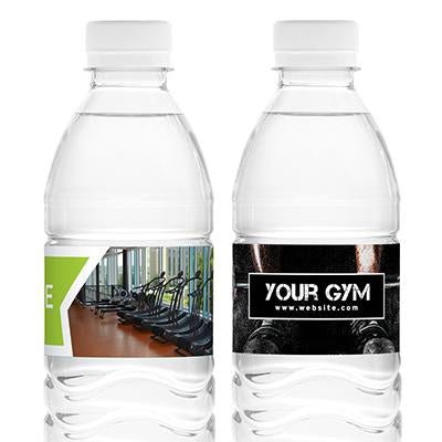 Sports Gym & Fitness Water Bottle Labels - iCustomLabel