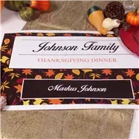 Thanksgiving Placemats