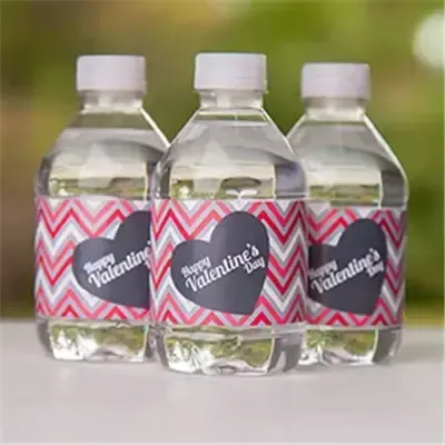 Valentines Day Water Labels - iCustomLabel