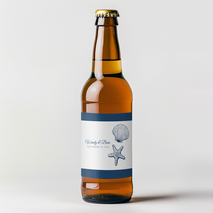 Sea Shells Beer Label