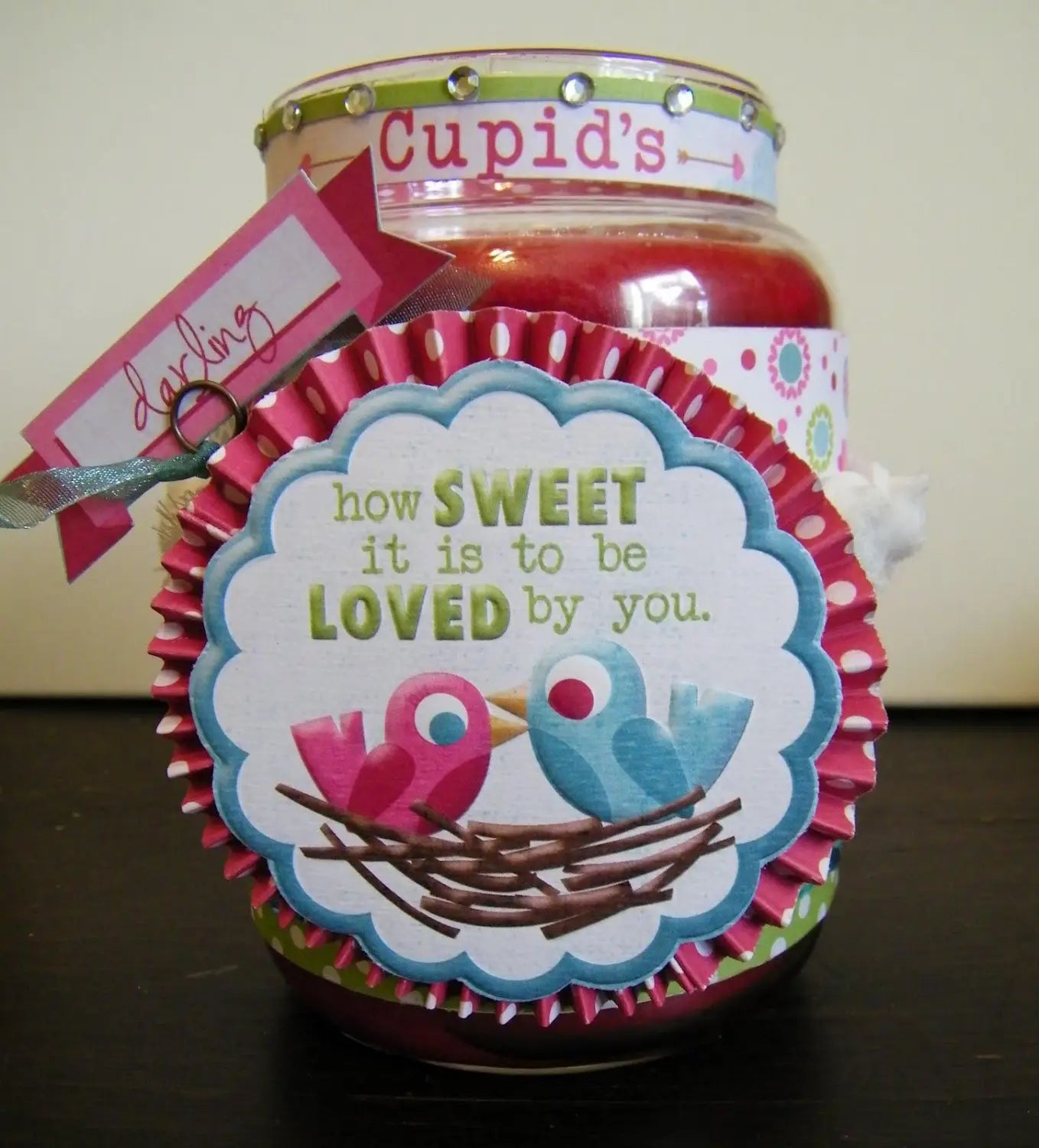 Valentines day party custom labels