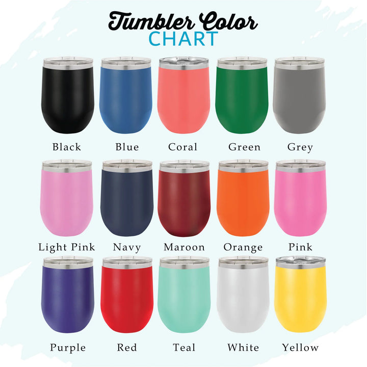 12oz Custom Logo Stemless Wine Tumbler – Bulk Insulated Corporate Drinkware