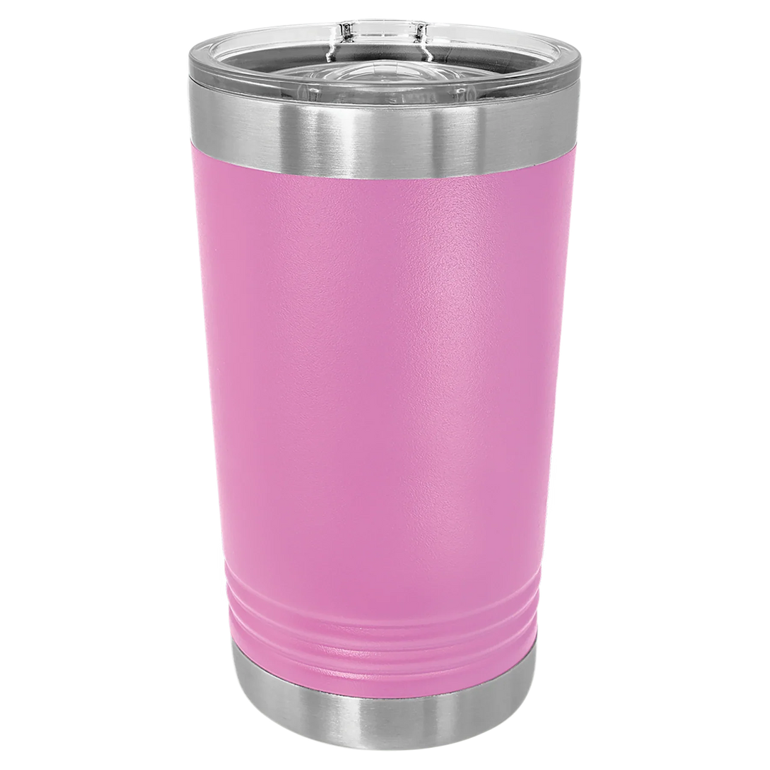 16 oz. Polar Camel Insulated Stainless Steel Pint Glass with Slider Lid – Available in 17 Vibrant Colors