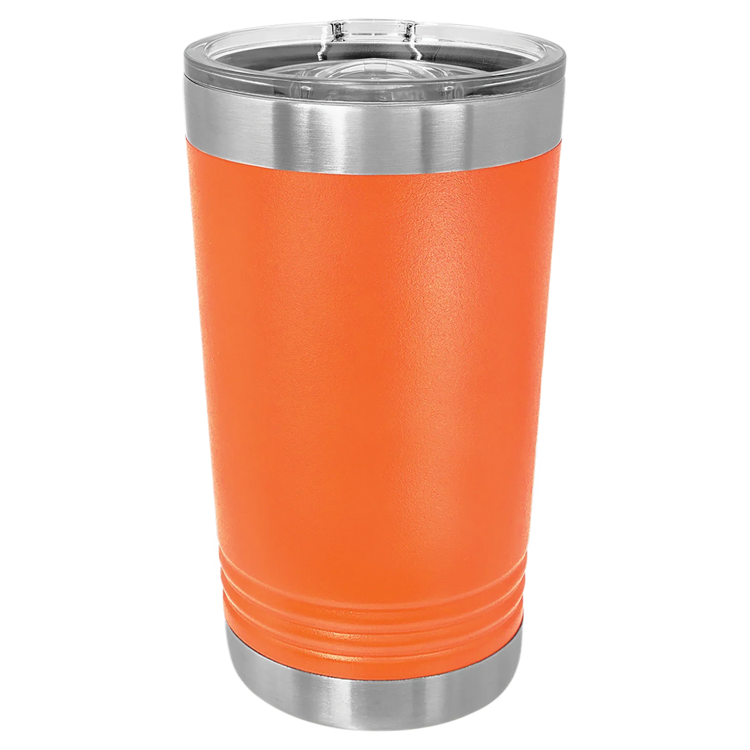 16 oz. Polar Camel Insulated Stainless Steel Pint Glass with Slider Lid – Available in 17 Vibrant Colors