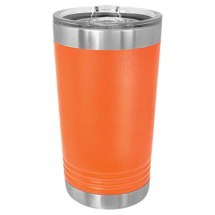 16 oz. Polar Camel Insulated Stainless Steel Pint Glass with Slider Lid – Available in 17 Vibrant Colors