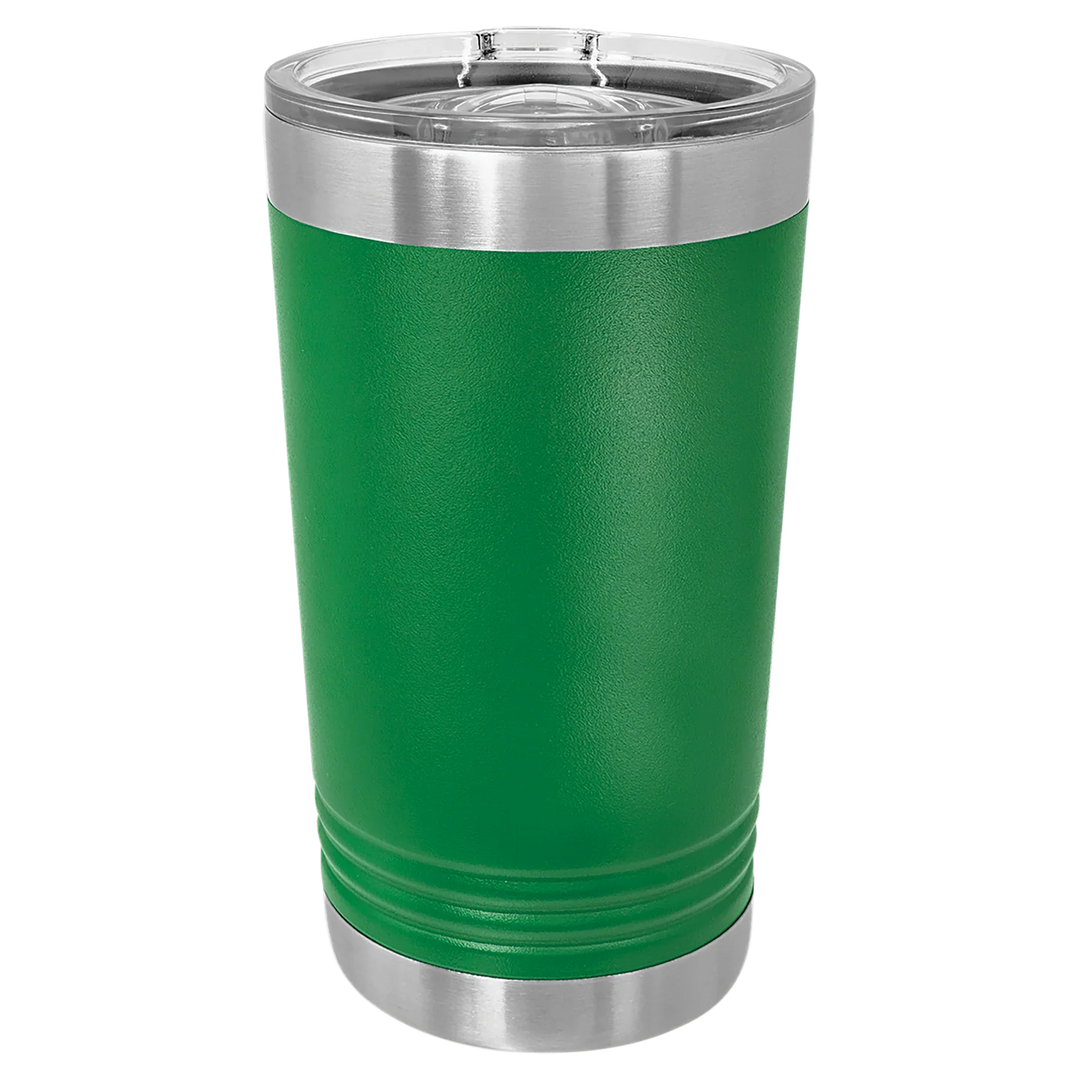 16 oz. Polar Camel Insulated Stainless Steel Pint Glass with Slider Lid – Available in 17 Vibrant Colors