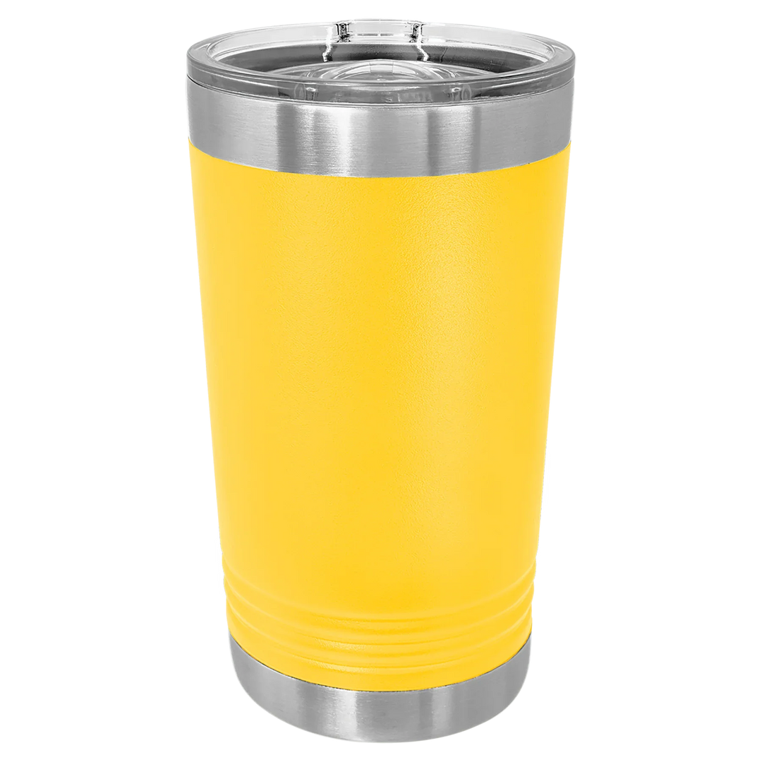 16 oz. Polar Camel Insulated Stainless Steel Pint Glass with Slider Lid – Available in 17 Vibrant Colors