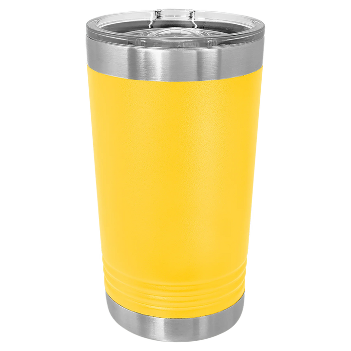 16 oz. Polar Camel Insulated Stainless Steel Pint Glass with Slider Lid – Available in 17 Vibrant Colors