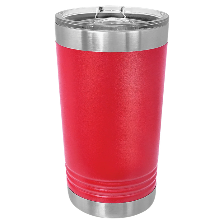 16 oz. Polar Camel Insulated Stainless Steel Pint Glass with Slider Lid – Available in 17 Vibrant Colors