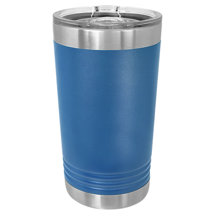 16 oz. Polar Camel Insulated Stainless Steel Pint Glass with Slider Lid – Available in 17 Vibrant Colors