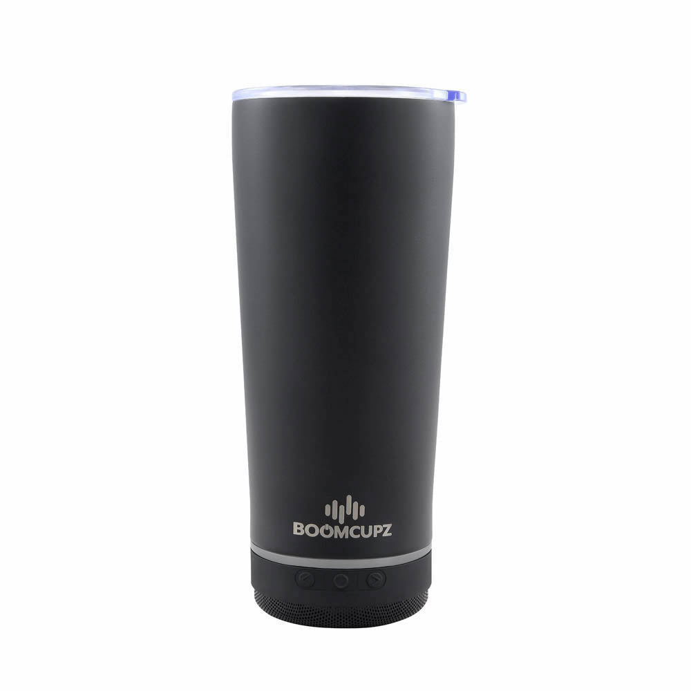Custom Engraved Tiki Tumblerz Bluetooth Cup – 17oz Insulated Stainless Steel Speaker Tumbler