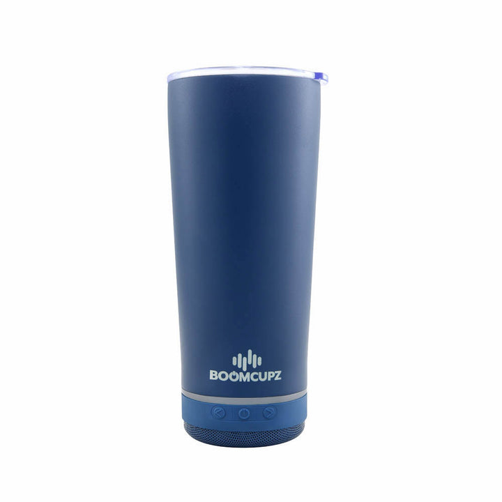 Custom Engraved Tiki Tumblerz Bluetooth Cup – 17oz Insulated Stainless Steel Speaker Tumbler