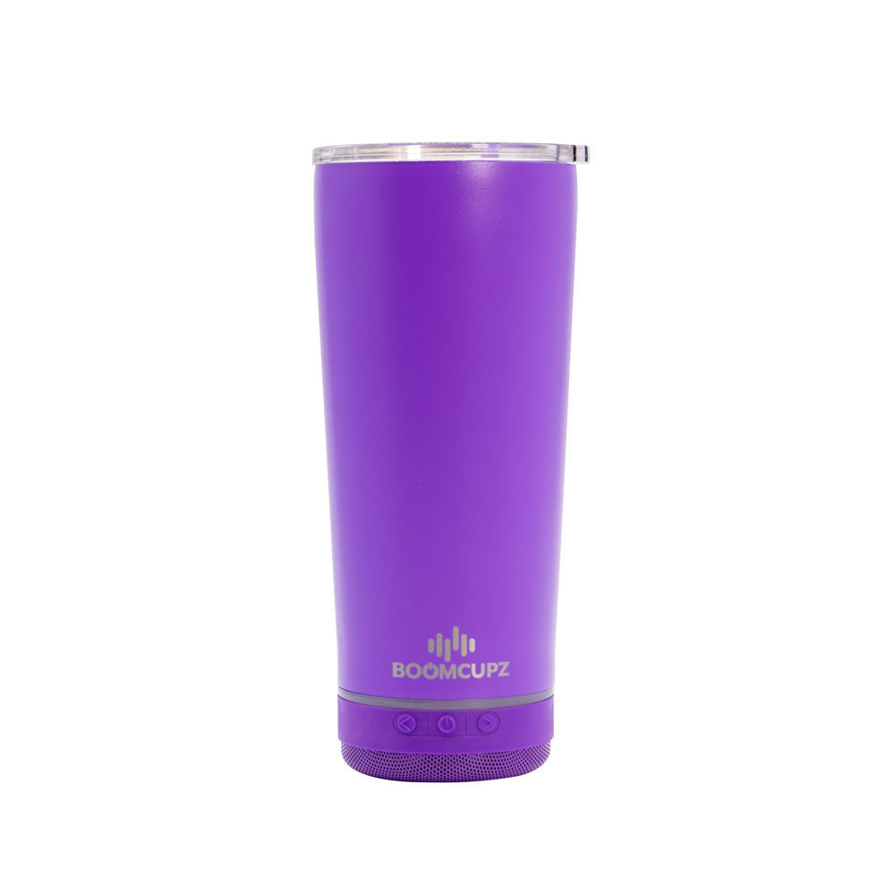 Custom Engraved Tiki Tumblerz Bluetooth Cup – 17oz Insulated Stainless Steel Speaker Tumbler