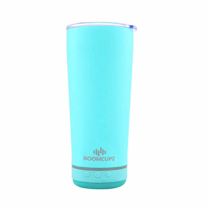 Custom Engraved Tiki Tumblerz Bluetooth Cup – 17oz Insulated Stainless Steel Speaker Tumbler