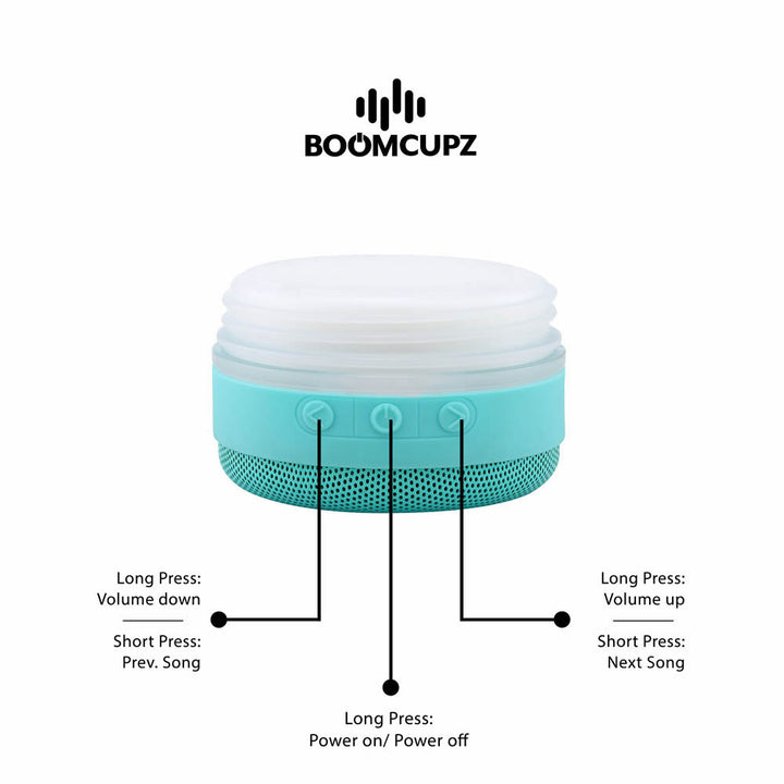 Custom Engraved Tiki Tumblerz Bluetooth Cup – 17oz Insulated Stainless Steel Speaker Tumbler