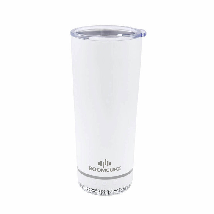 Custom Engraved Tiki Tumblerz Bluetooth Cup – 17oz Insulated Stainless Steel Speaker Tumbler