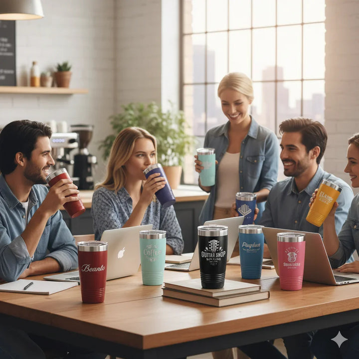 20oz Insulated Stainless Steel Tumbler | Customizable Blank Travel Mug