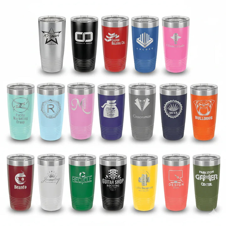 20oz Insulated Stainless Steel Tumbler | Customizable Blank Travel Mug