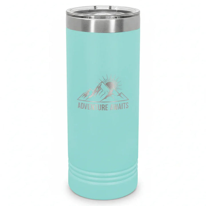22 oz. Polar Camel Skinny Tumbler with Slider Lid – Stylish Insulated Drinkware Gift