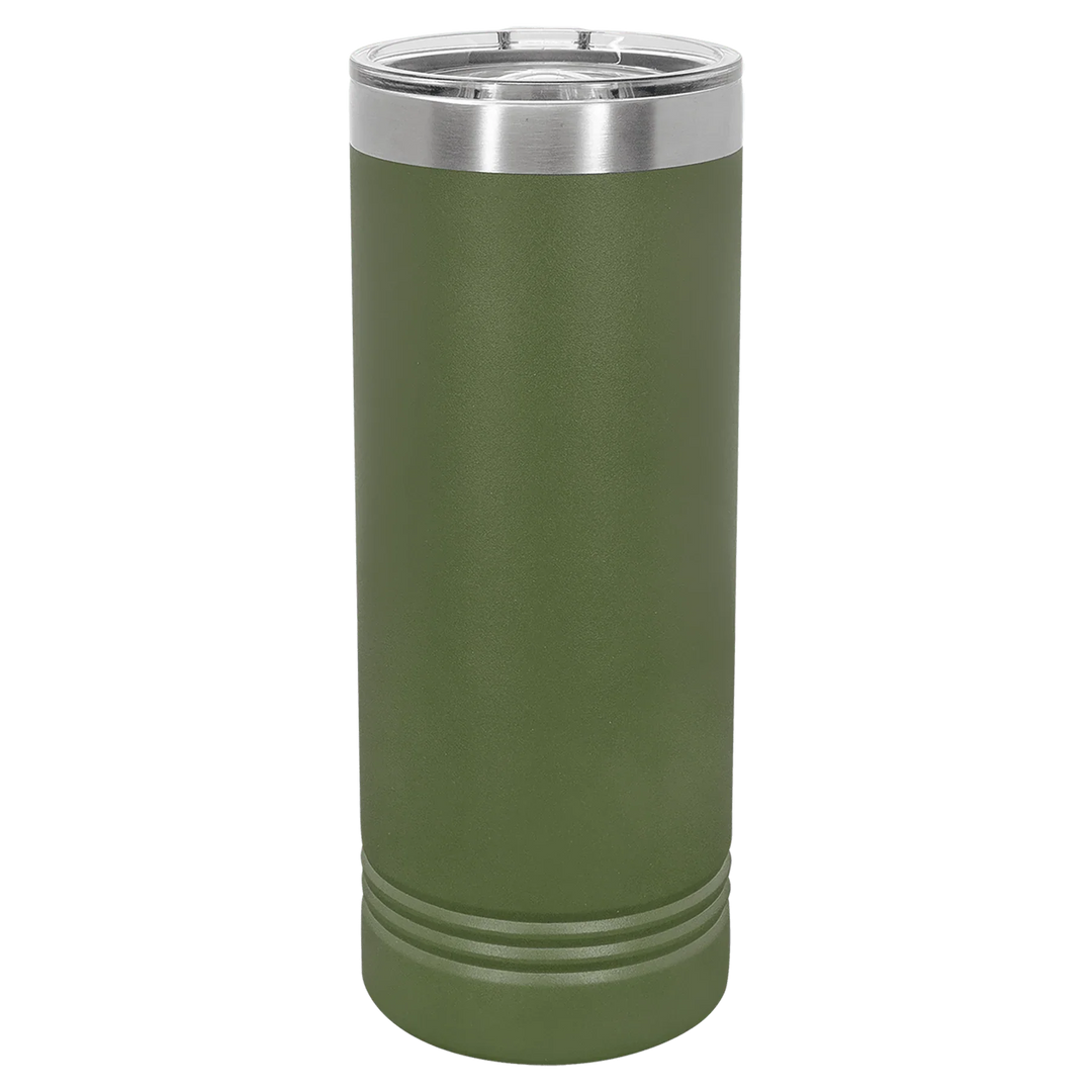 22 oz. Polar Camel Skinny Tumbler with Slider Lid – Stylish Insulated Drinkware Gift