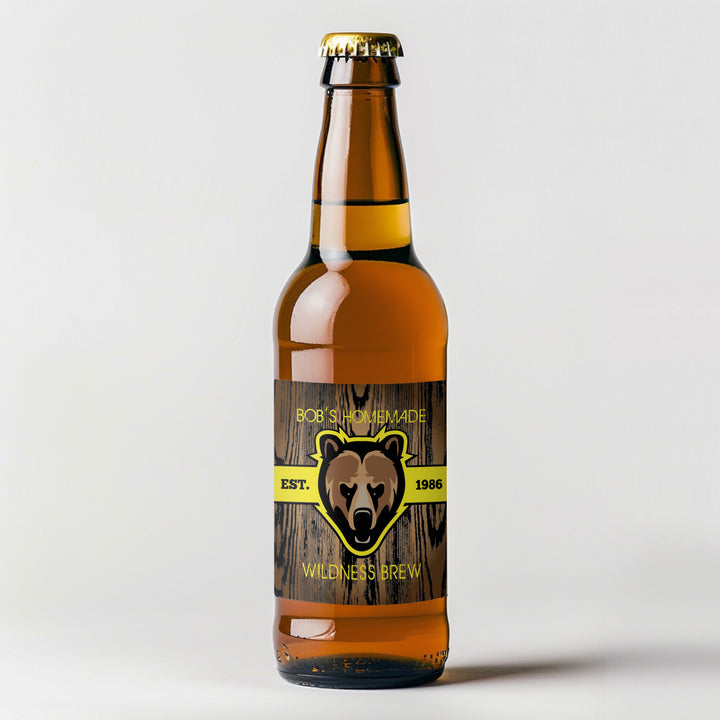 Bear Beer Label