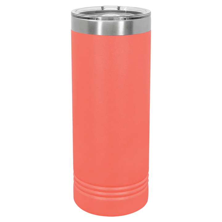22 oz. Polar Camel Skinny Tumbler with Slider Lid – Stylish Insulated Drinkware Gift - iCustomLabel